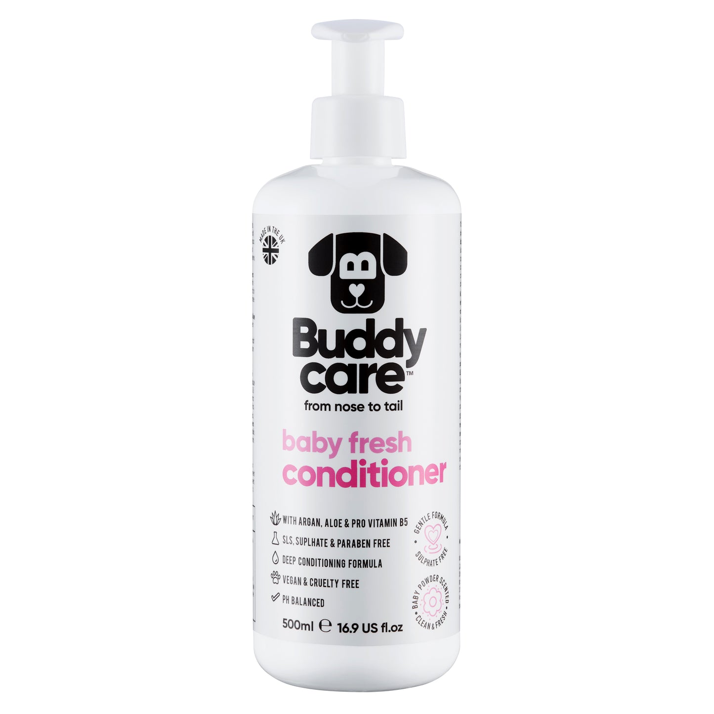 Buddy Care Dog Conditioner - Baby Fresh-500ml