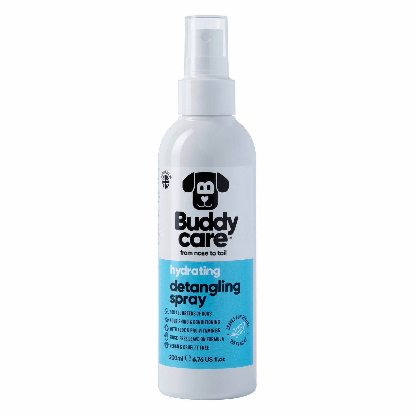 Buddy Care Dog Hydrating Detangling Spray -200ml