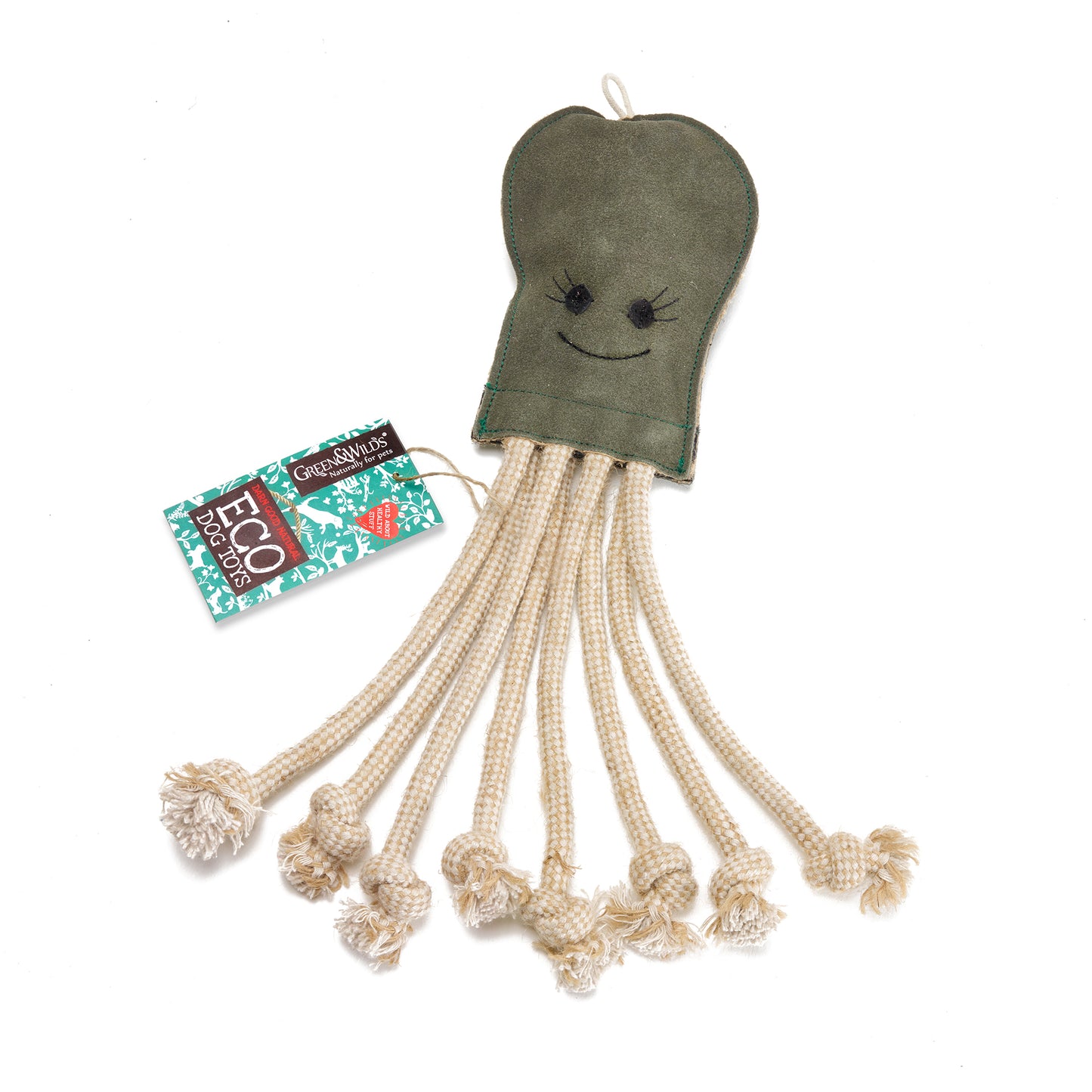 Green & Wild's Olive the Octopus Eco Toy