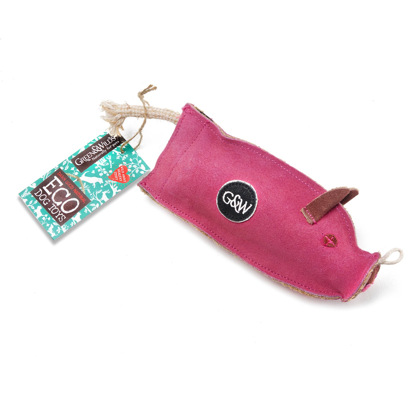 Green & Wild's Peggy the Pig Eco Toy