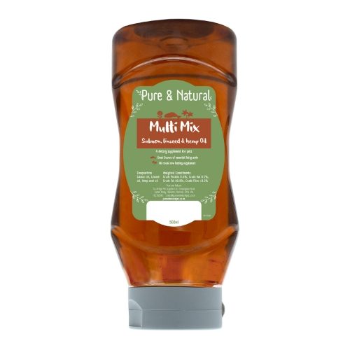Pure & Natural Multi mix Oil salmon/Linseed & Hemp 500ml