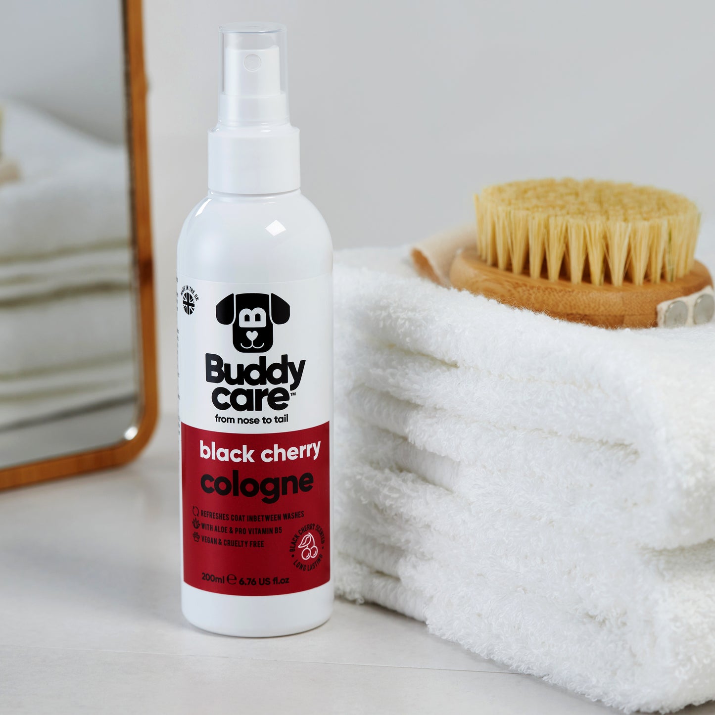 Buddy Care Dog Cologne - Black Cherry - 200ml