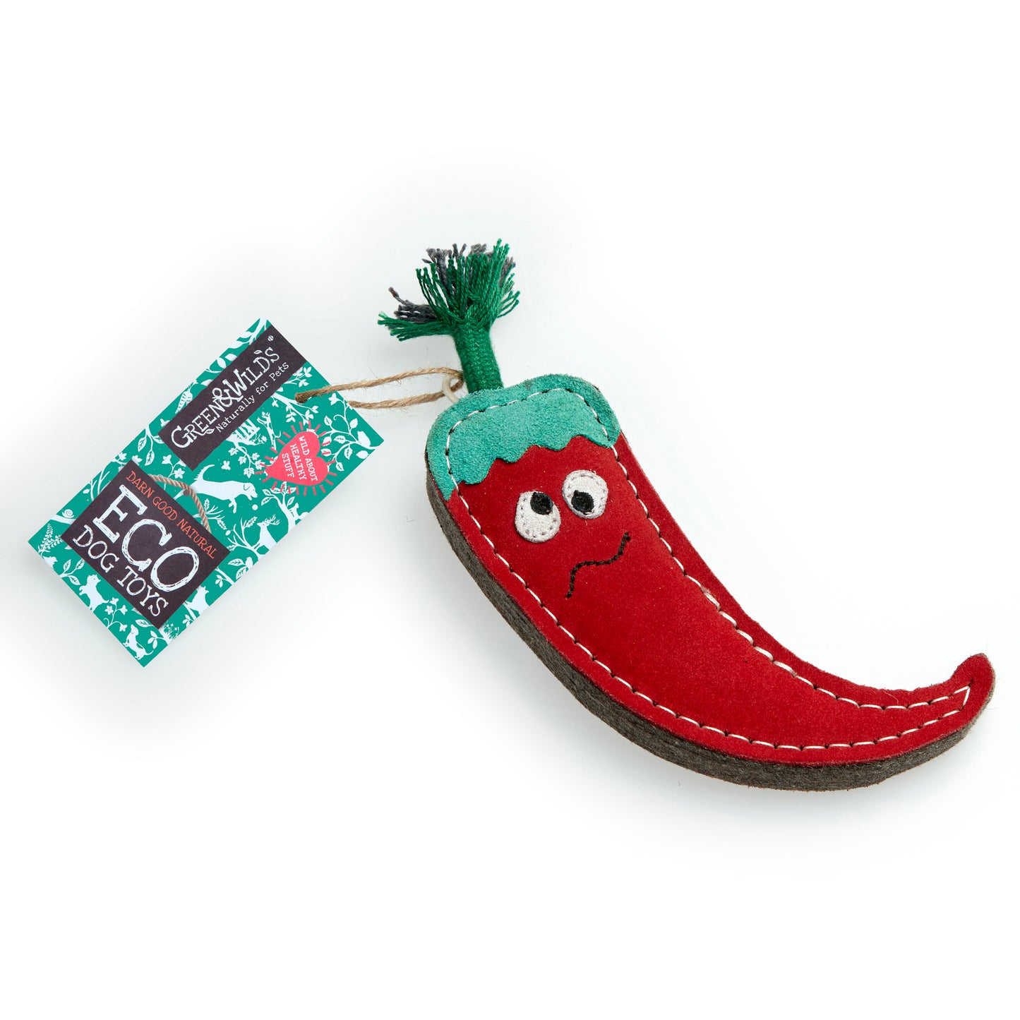 Green & Wild's Chad the Red Hot Chilli Pepper Eco Toy