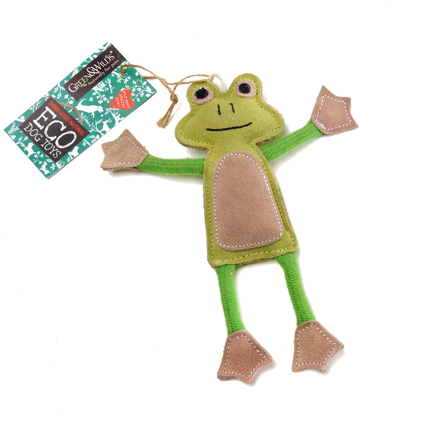 Green & Wilde Francois Le Frog Eco Toy
