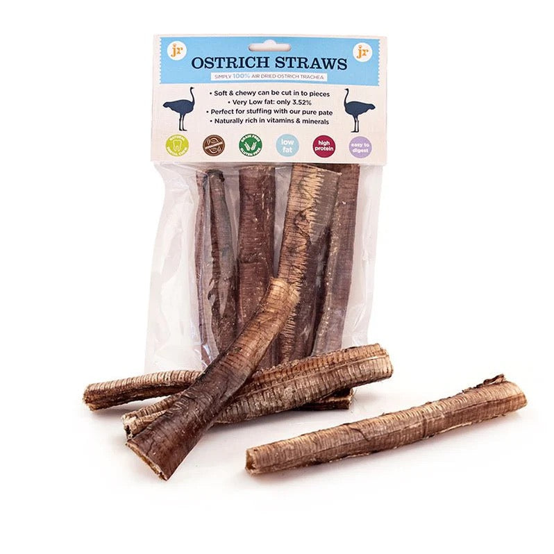 JR Pure Ostrich Straws Pack of 4